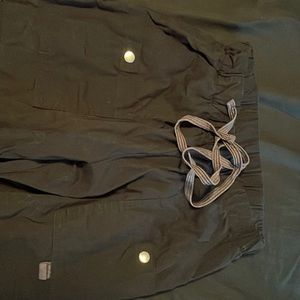 Black scrub pants